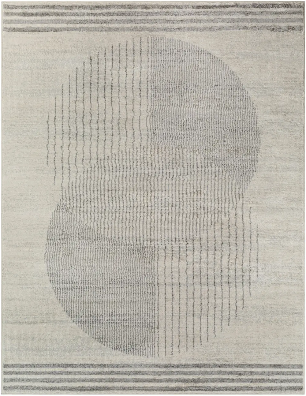 Enso2 Scandi Geometric Grey Rug - Image 3