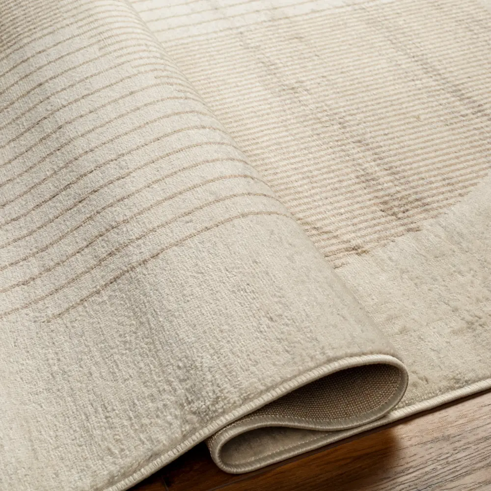 Enso2 Scandi Geometric Light Brown Rug - Image 2