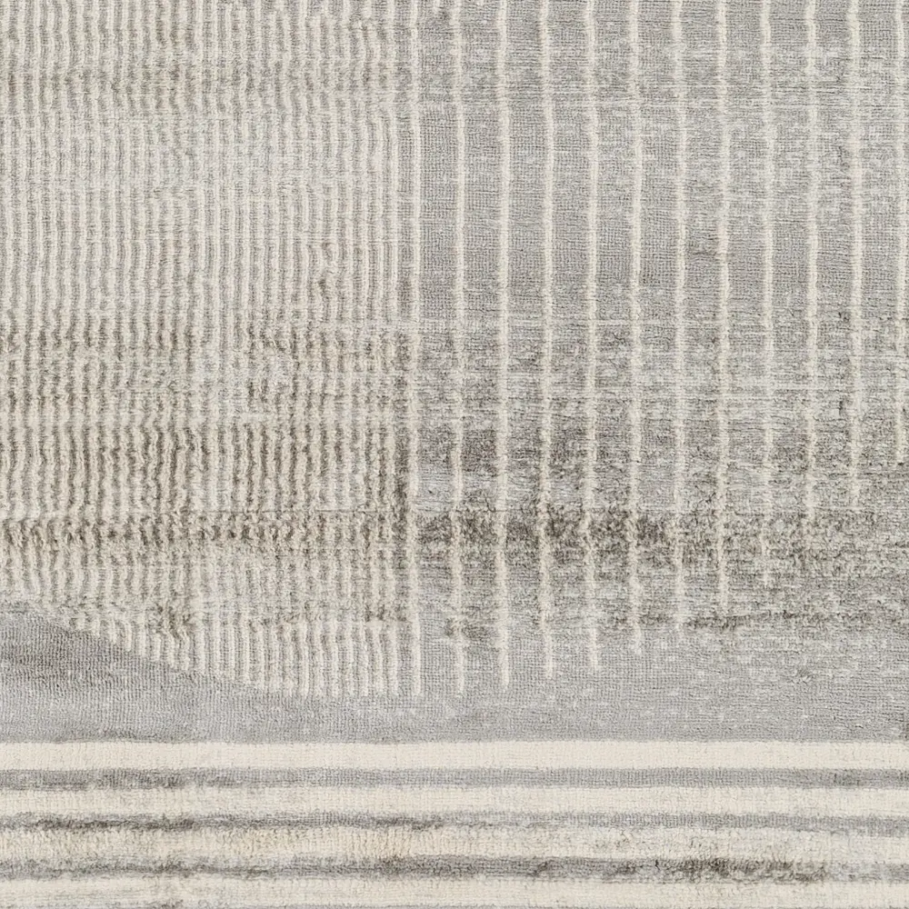 Enso2 Scandi Geometric Light Grey Rug - Image 7