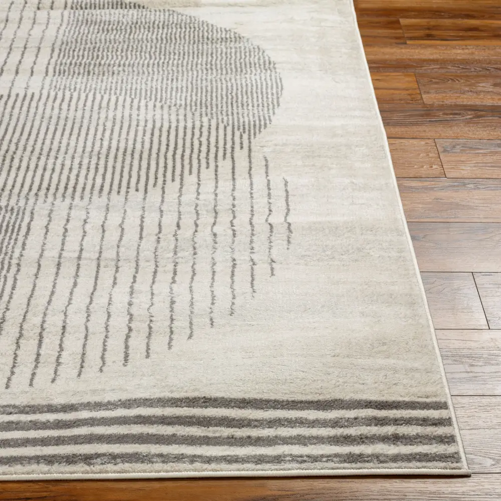 Enso2 Scandi Geometric Medium Grey Rug - Image 9