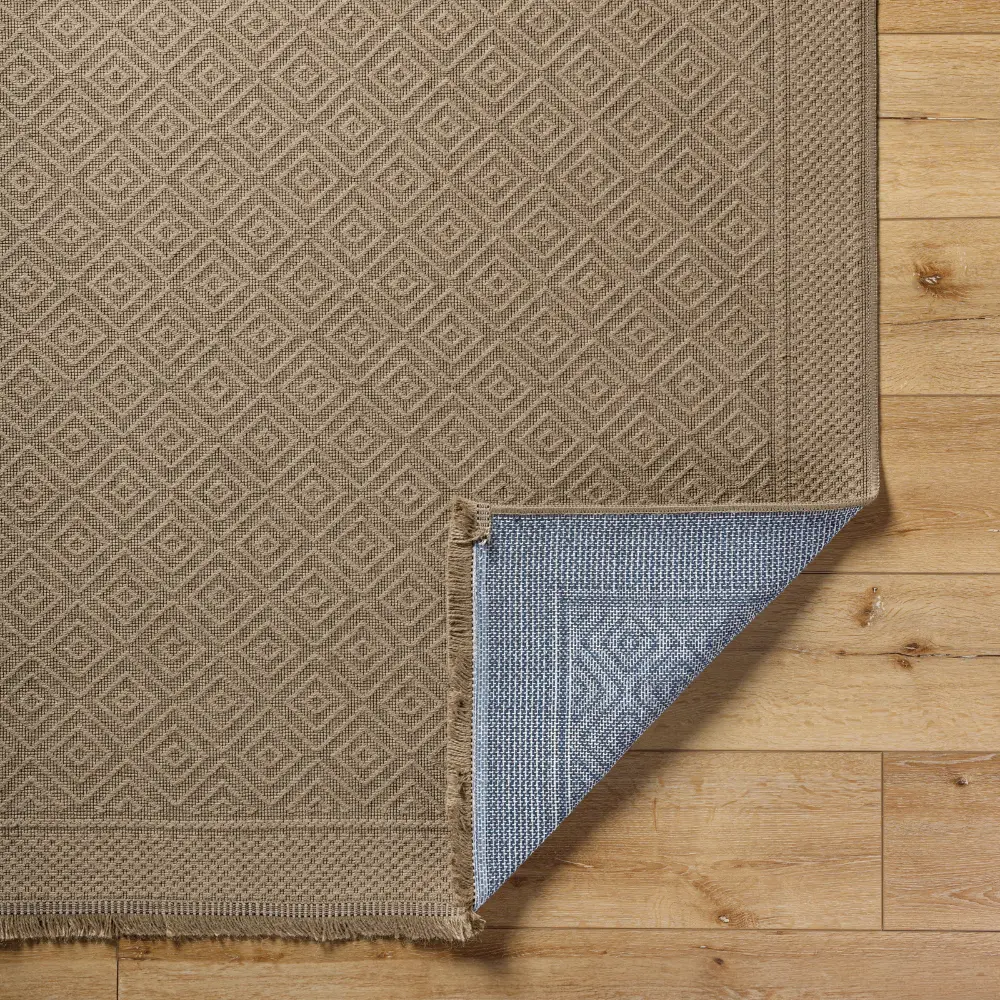 Esha Cottage Tan/Beige Machine Washable Jute Rug - Image 5