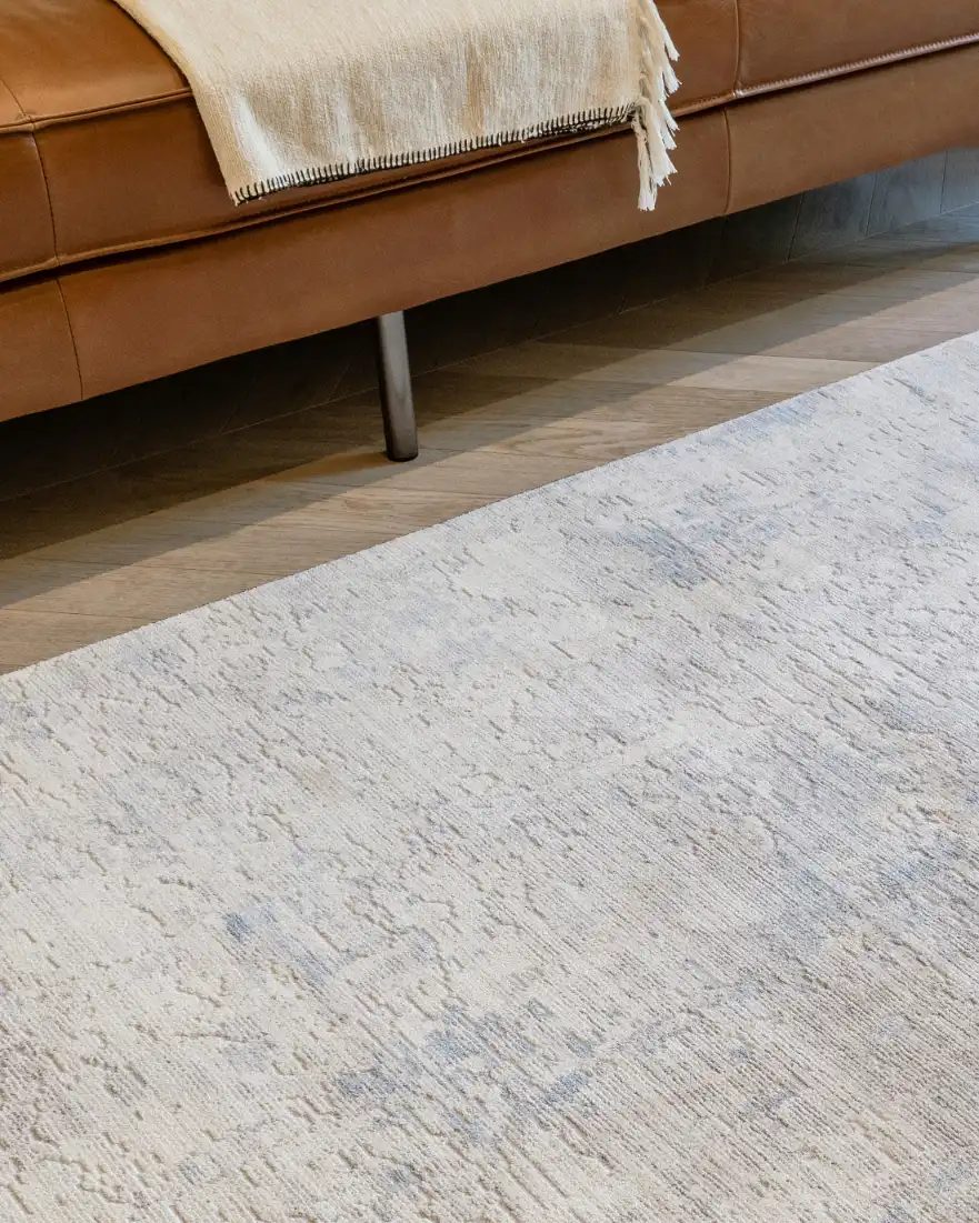 ESSENCE ESSC02 Silver Blue Rug - Image 4