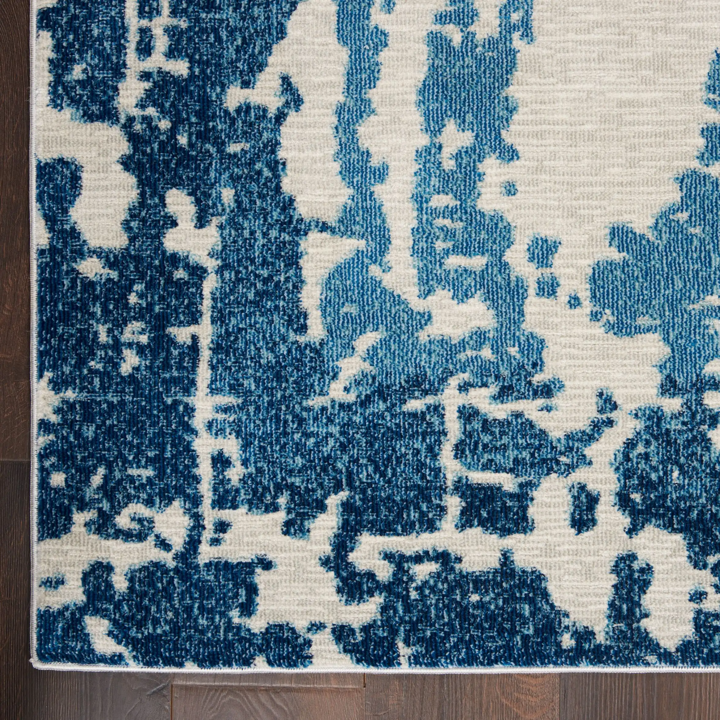 Etchings ETC04 Ivory Blue Rug - Image 2