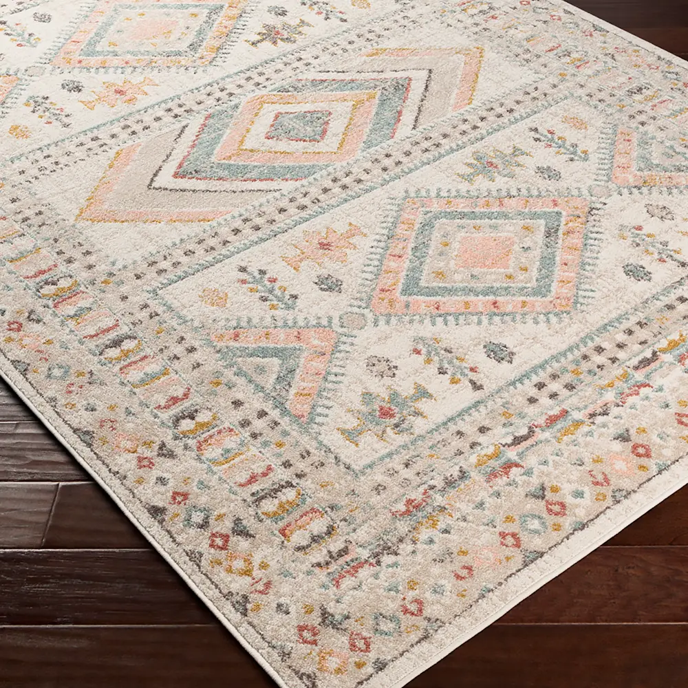 Evelyn Vintage Oriental Boho Brick Rug - Image 11
