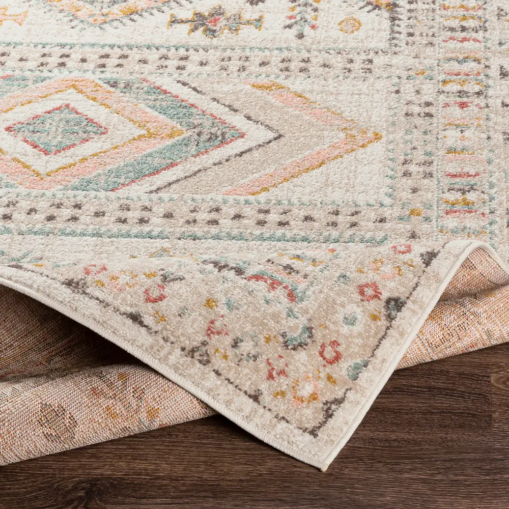 Evelyn Vintage Oriental Boho Brick Rug - Image 12