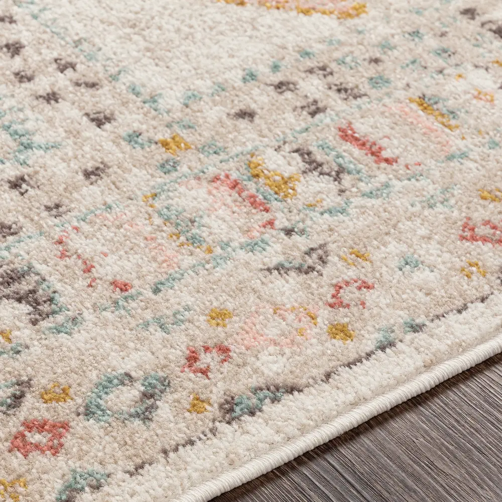 Evelyn Vintage Oriental Boho Brick Rug - Image 5