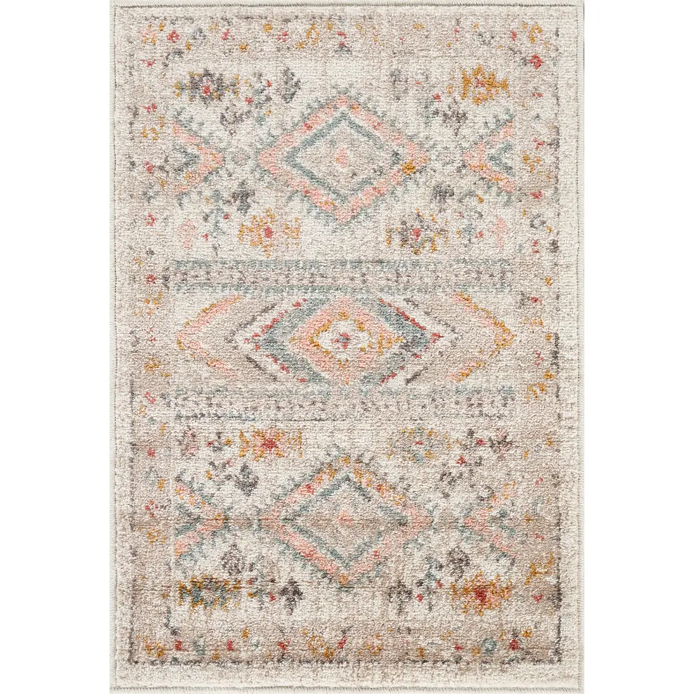 Evelyn Vintage Oriental Boho Brick Rug - Image 7
