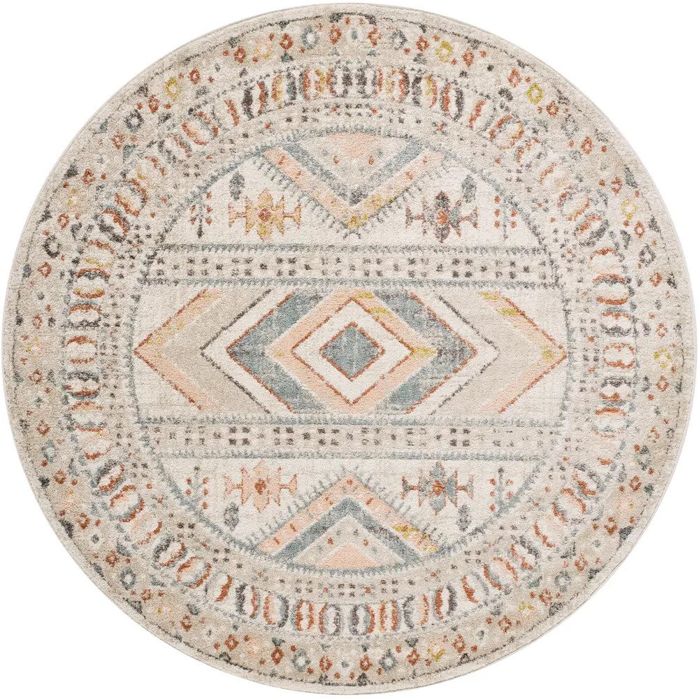 Evelyn Vintage Oriental Boho Brick Rug - Image 8