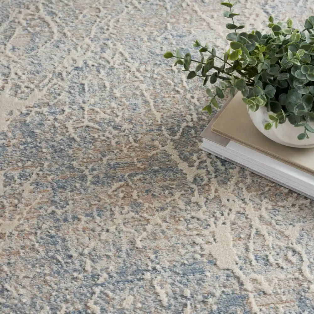 Exhale EXL02 Beige Blue Rug - Image 8