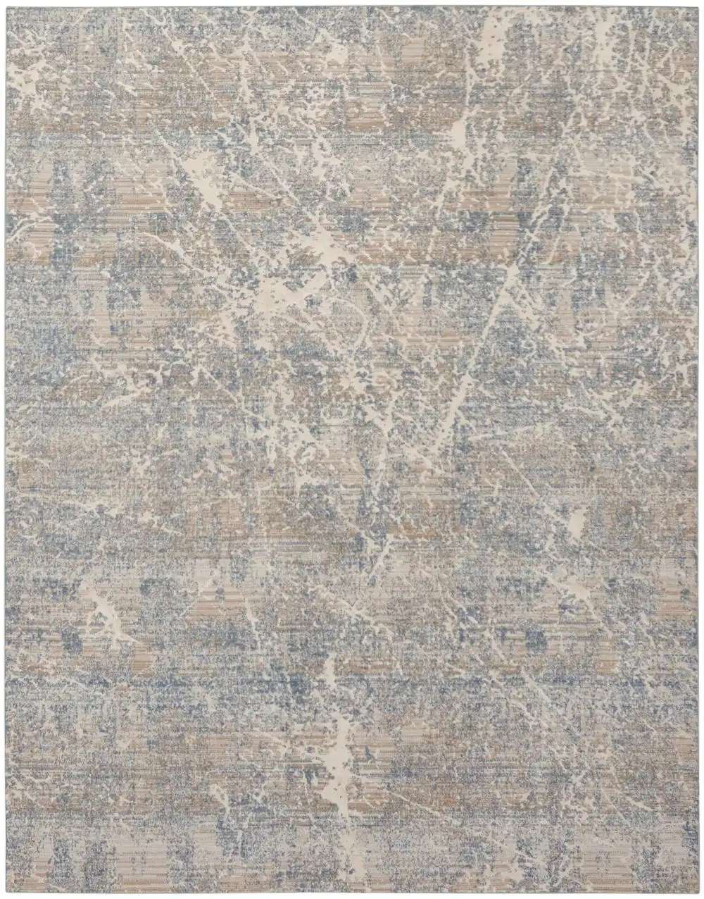 Exhale EXL02 Beige Blue Rug - Image 9