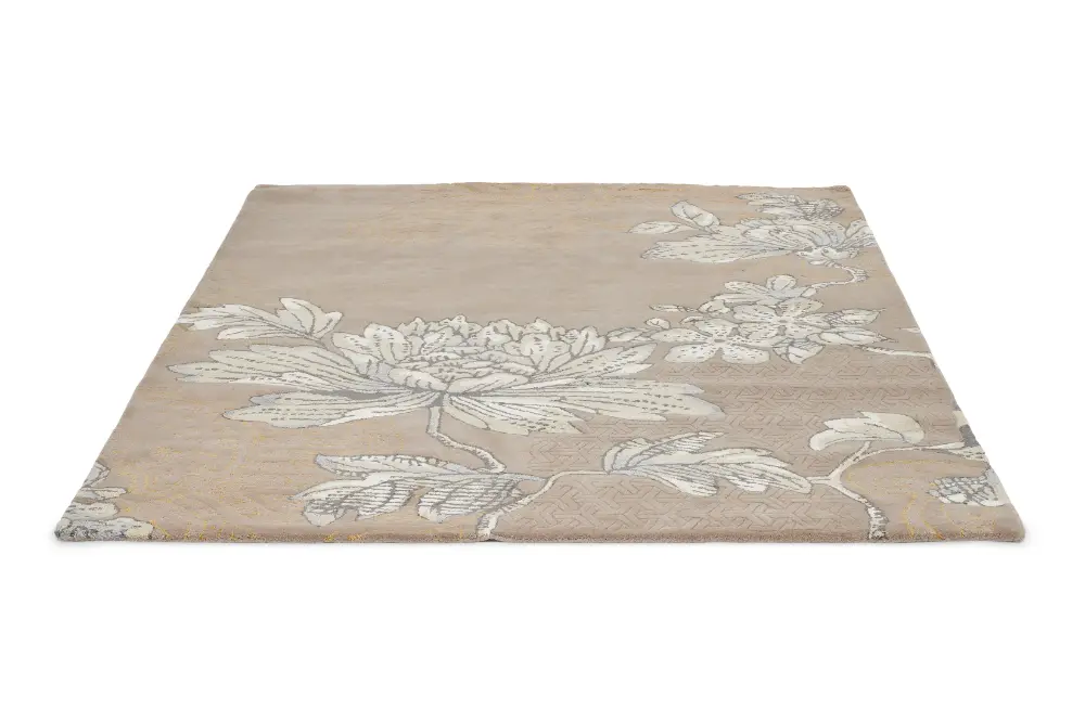 Fabled Floral Wedgwood Fable-Flower-Grey 037504 Rug - Image 2