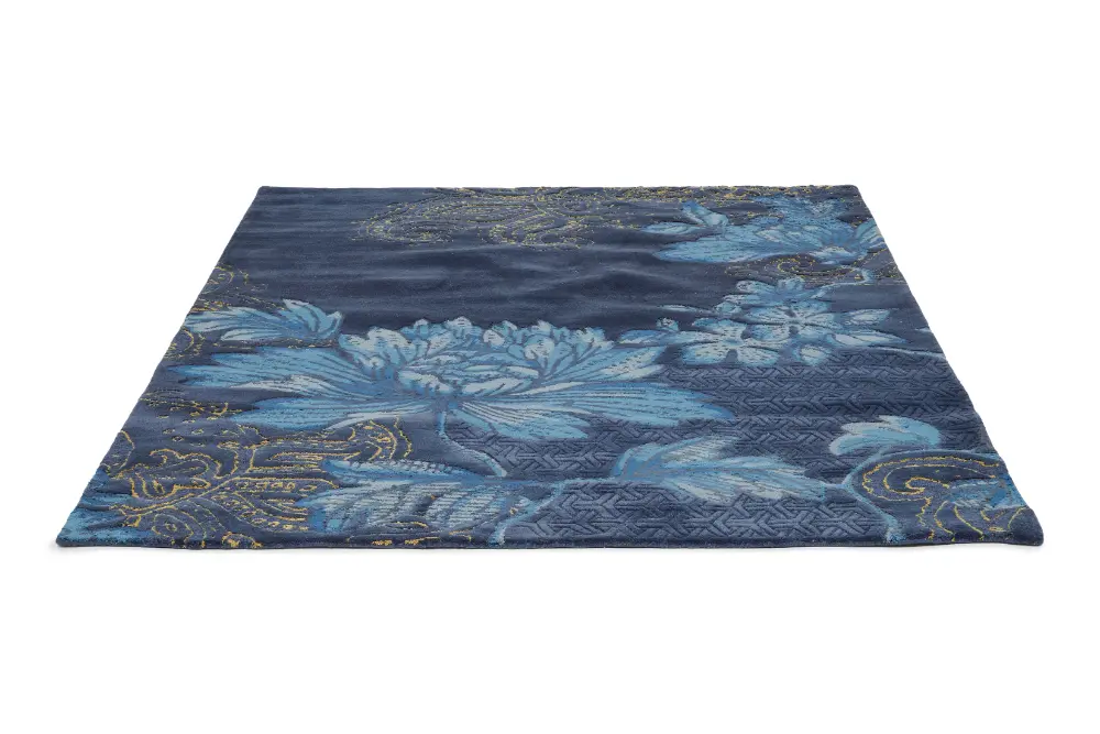 Fabled Floral Wedgwood Fable-Flower-Navy 037508 Rug - Image 6