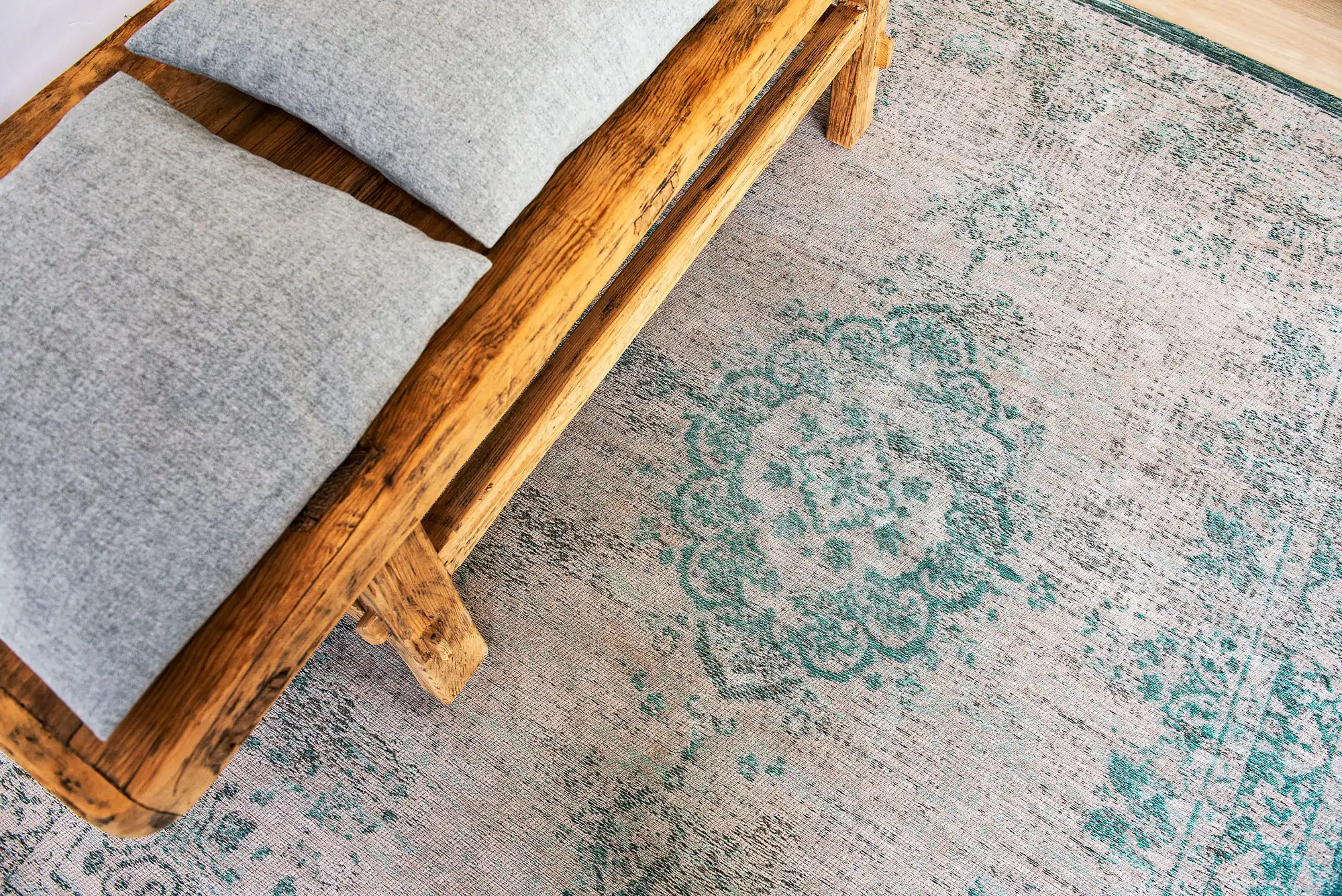 Fading World 8259 Jade Oyster Washable Rug - Image 4