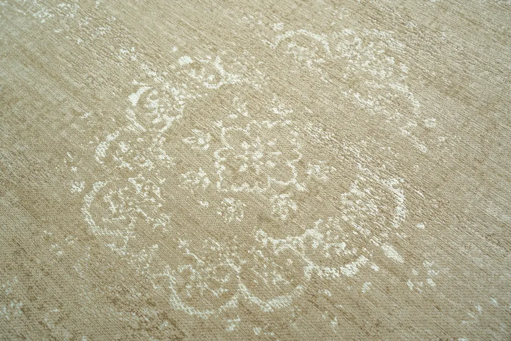 Fading World Medallion Milk Curry 9672Washable Rug - Image 6