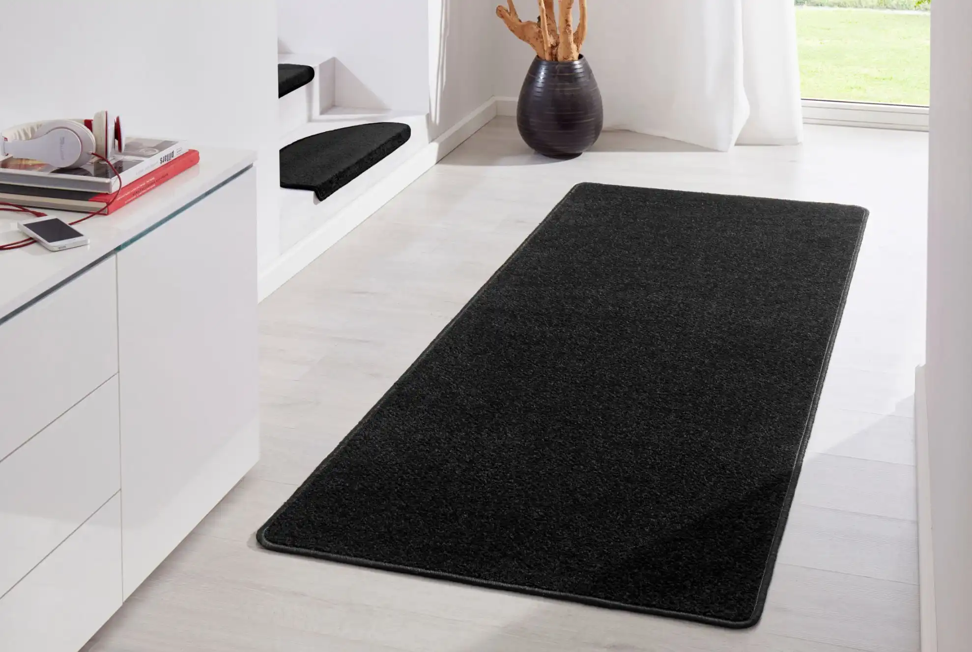Fancy 103004 Black Rug - Image 4