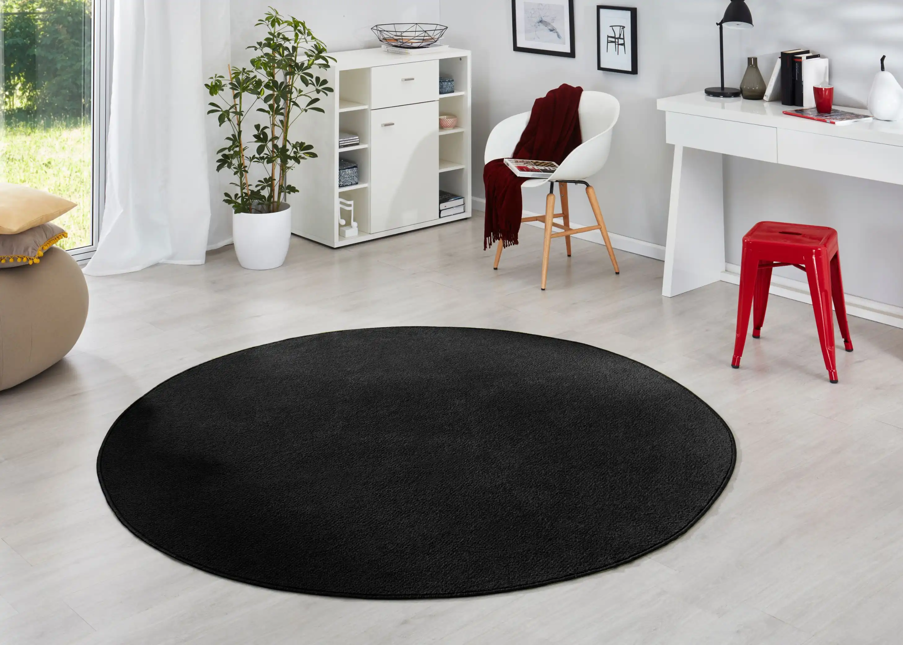 Fancy 103004 Black Rug - Image 5