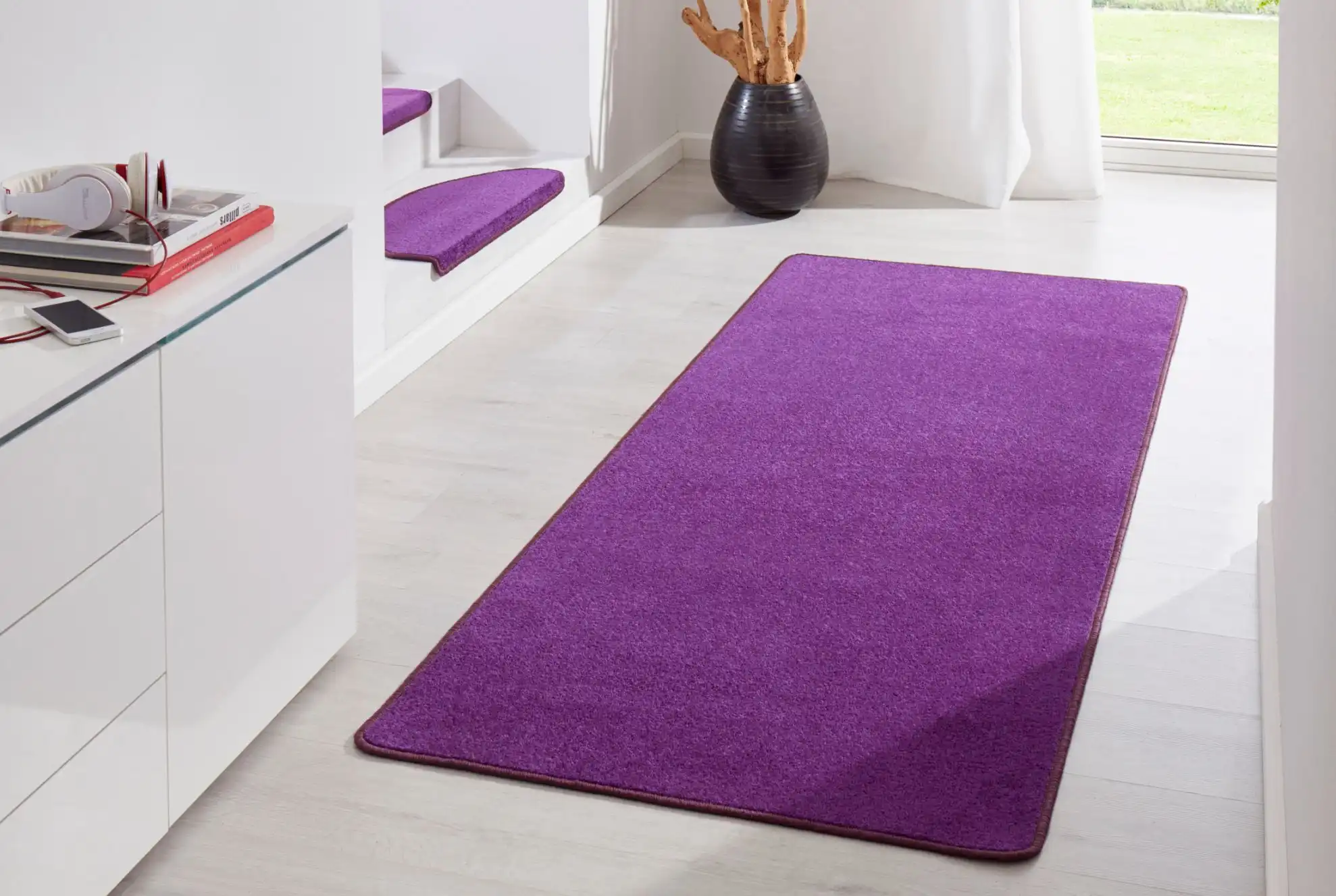 Fancy 103005 Purple Rug - Image 4