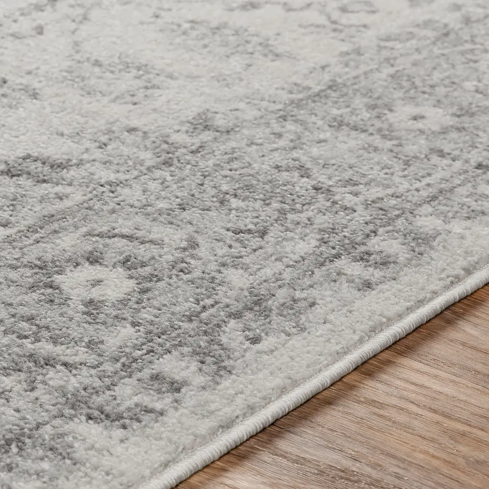 Farah Vintage Oriental Boho Grey/White Rug - Image 7