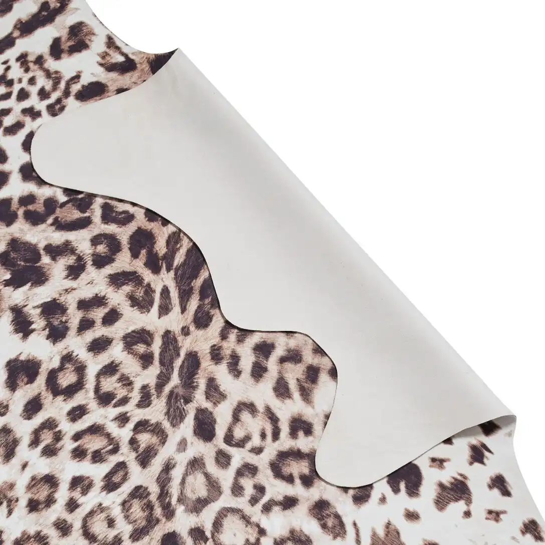 Faux Animal Print Leopard Print Rug - Image 5