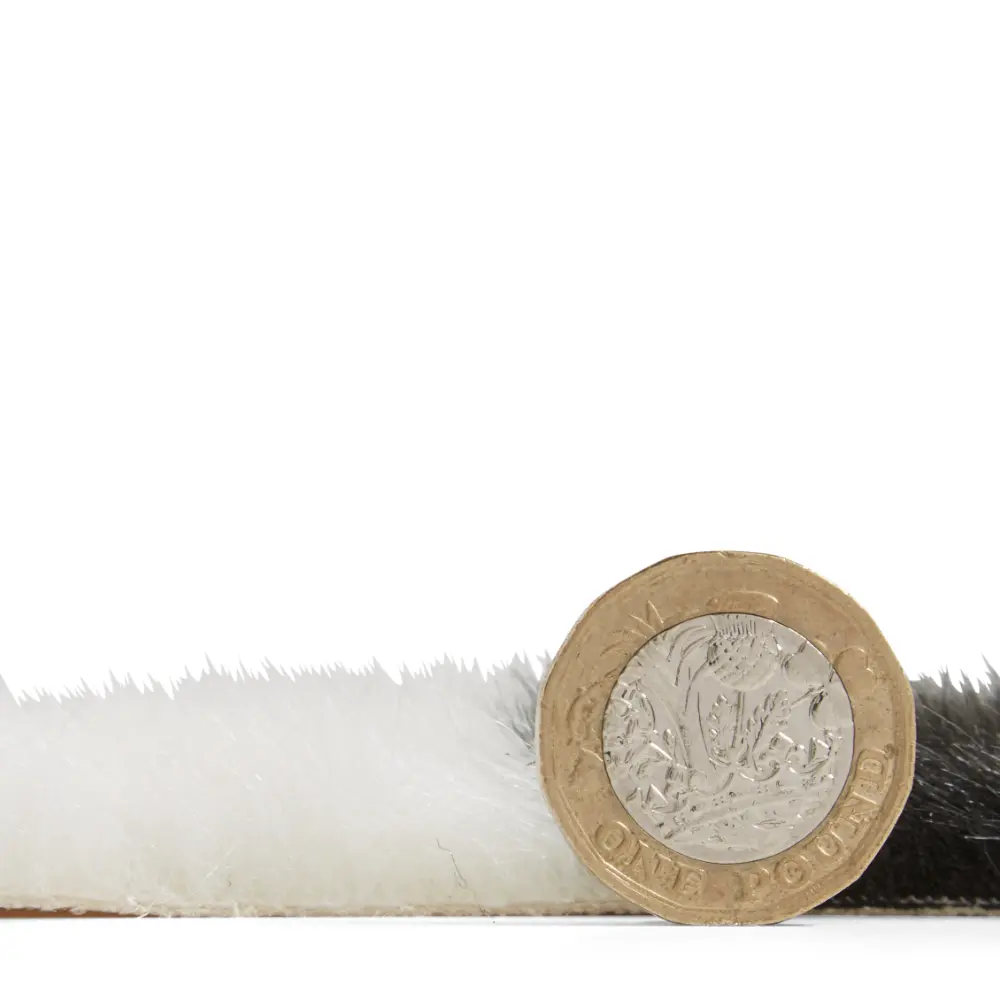 Faux Fur Cow Black/White - Image 7