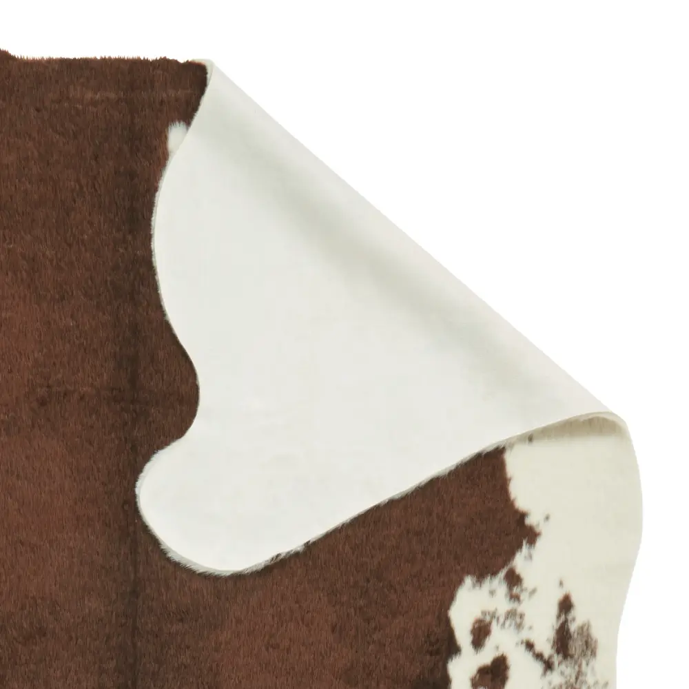 Faux Fur Cow Brown/White - Image 4