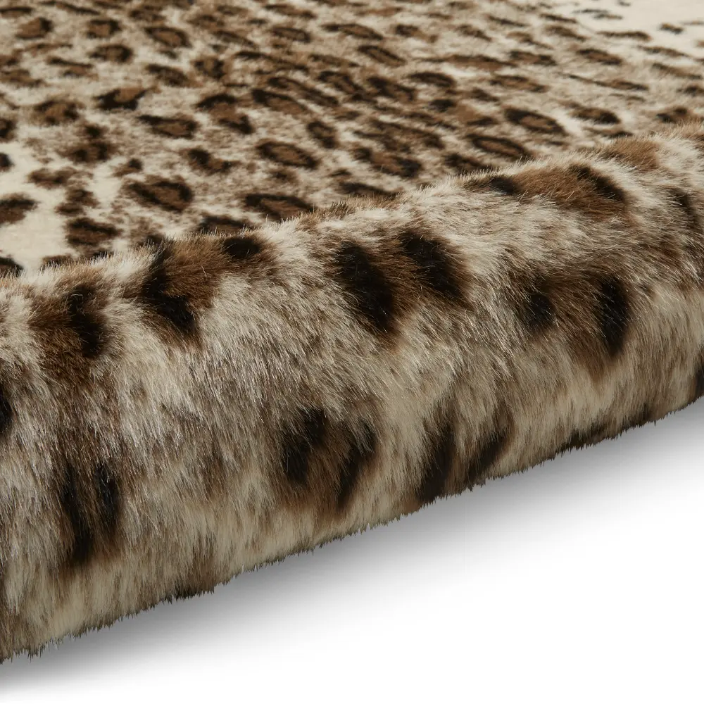 Faux Print Leopard Brown/Beige - Image 3
