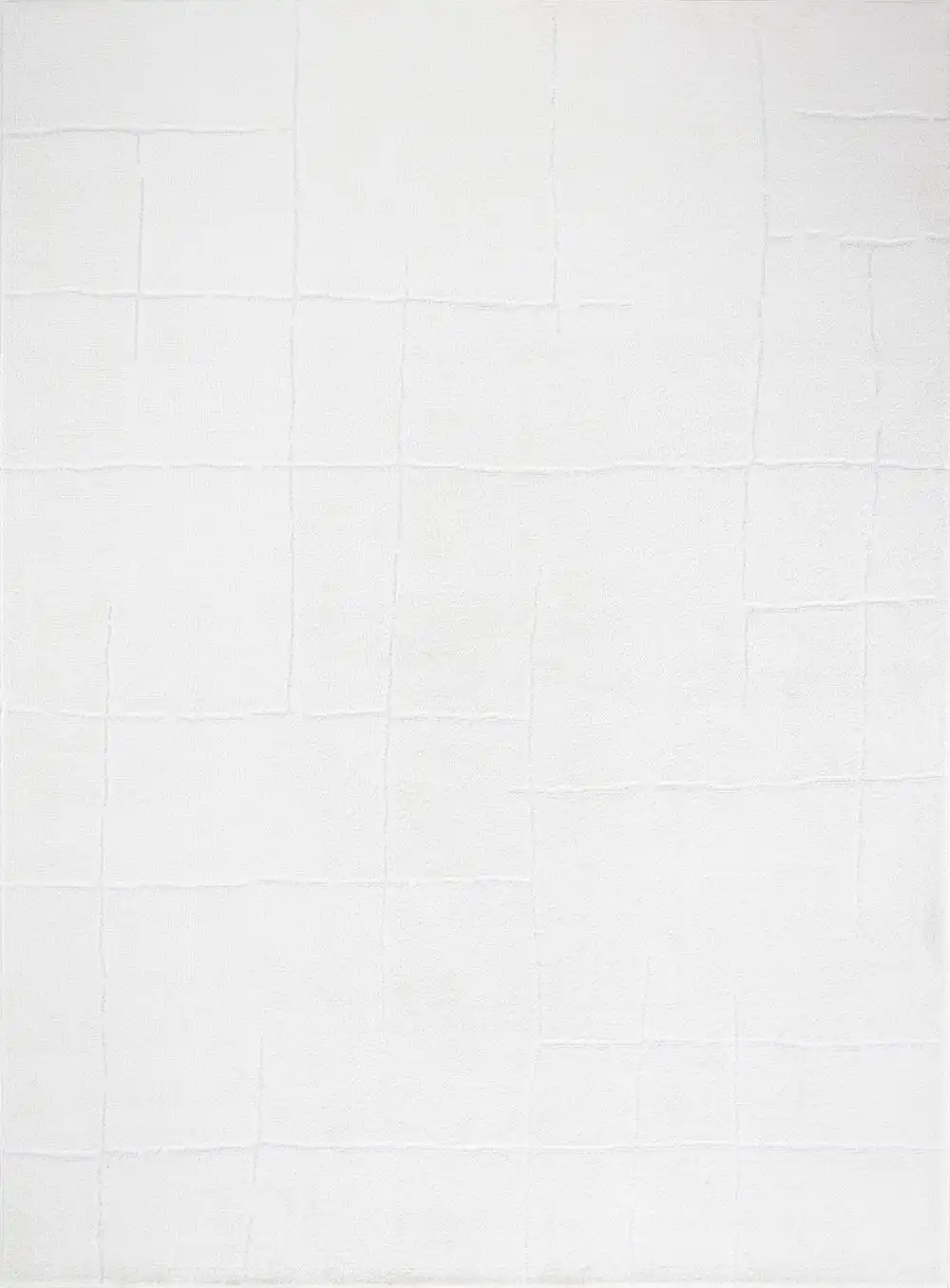 Ava Scandi Modern High Pile Ivory/Off-White Rug - Image 8