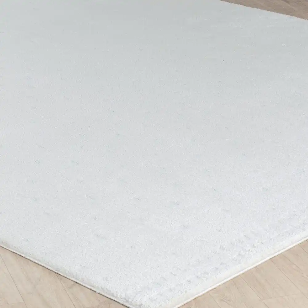 Hikari Scandi Modern High Pile Ivory/Off-White Polka Dot Rug - Image 6