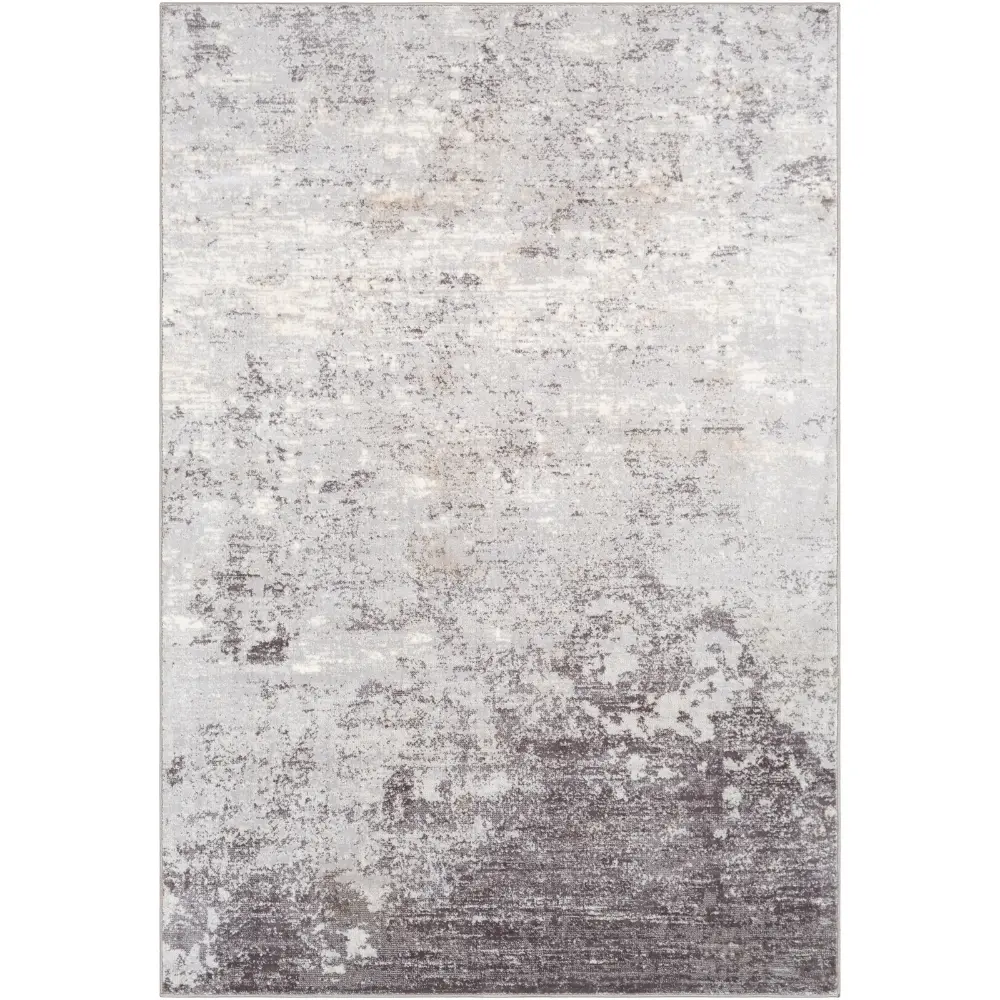 Fiona Abstract Modern Marble Silver Grey Rug - Image 13