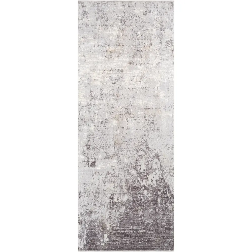 Fiona Abstract Modern Marble Silver Grey Rug - Image 9