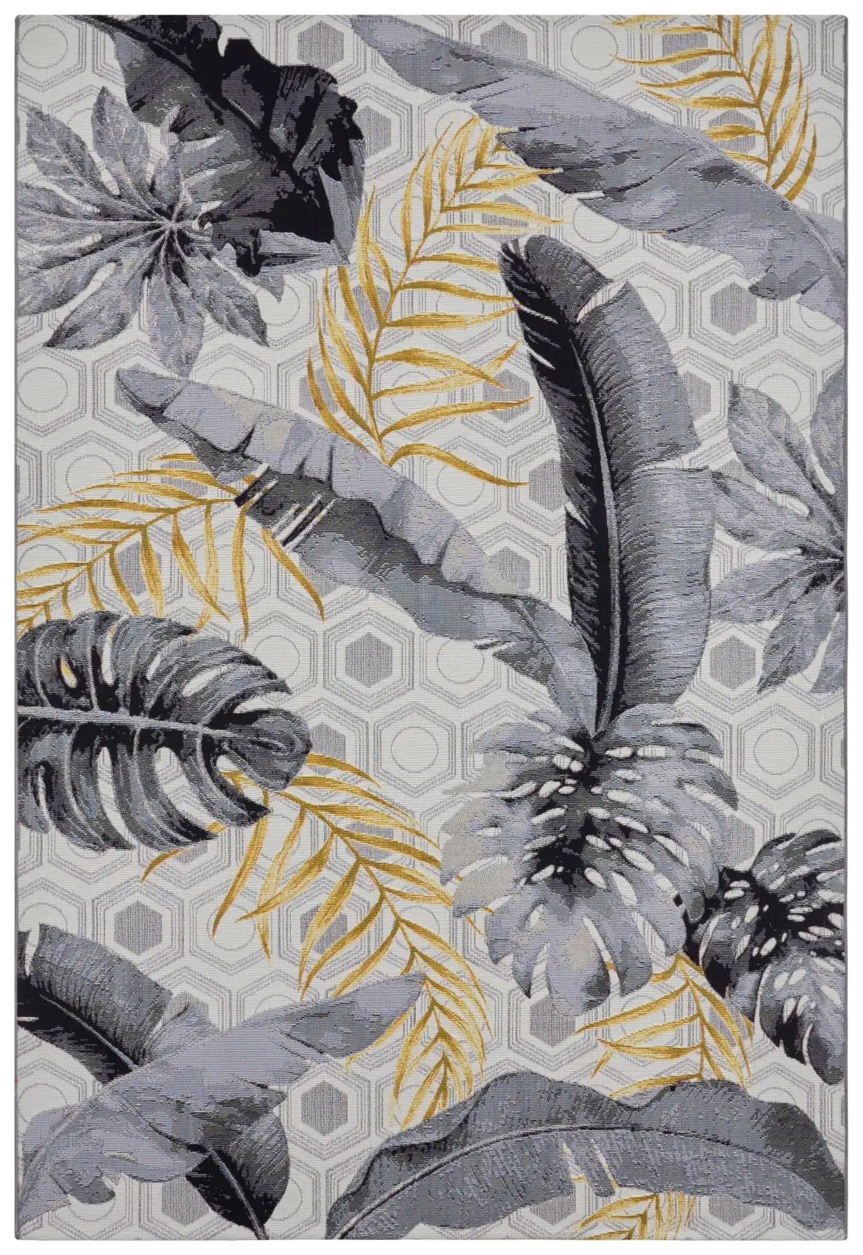 Flair 105612 Gold Leaves Rug - Image 2