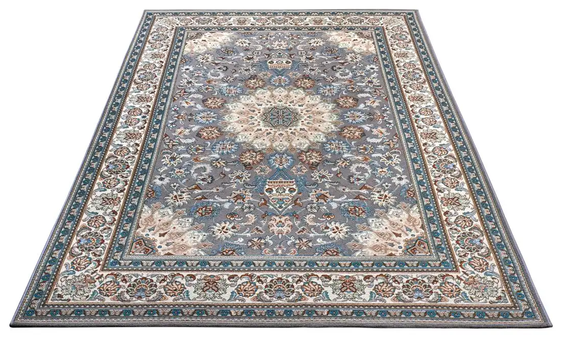 Flair Orient Indoor Outdoor 105715 Grey Cream Rug - Image 2