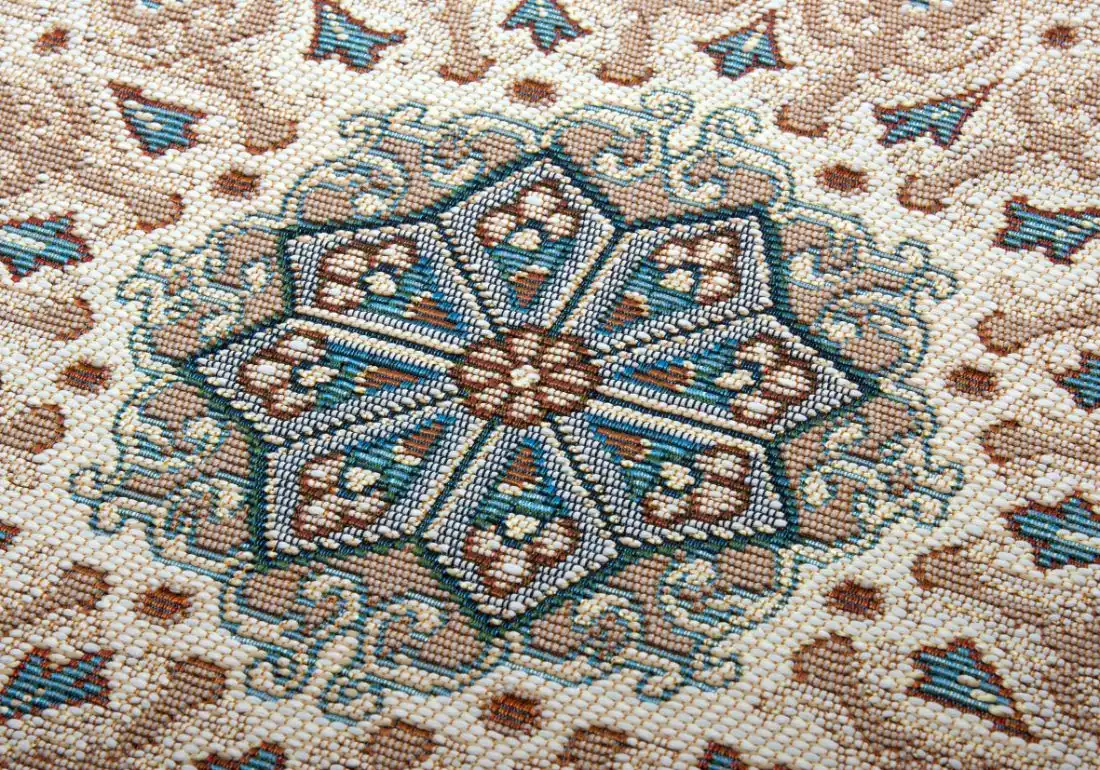 Flair Orient Indoor Outdoor 105715 Grey Cream Rug - Image 3