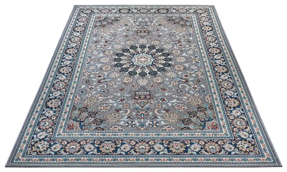 Flair Orient Indoor Outdoor 105717 Grey Blue Rug - Image 2