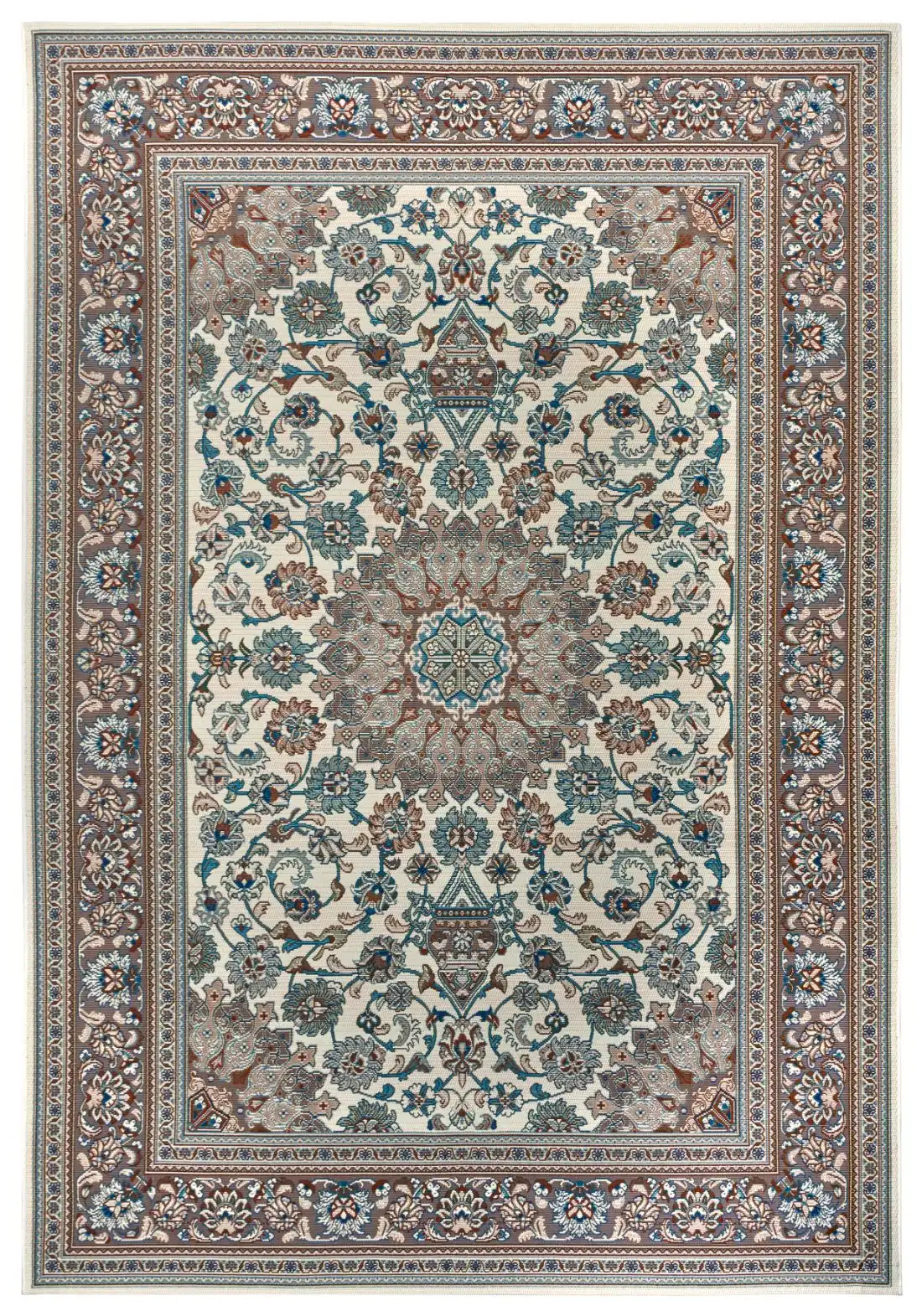 Flair Orient Indoor Outdoor 105718 Cream Beige Rug - Image 4