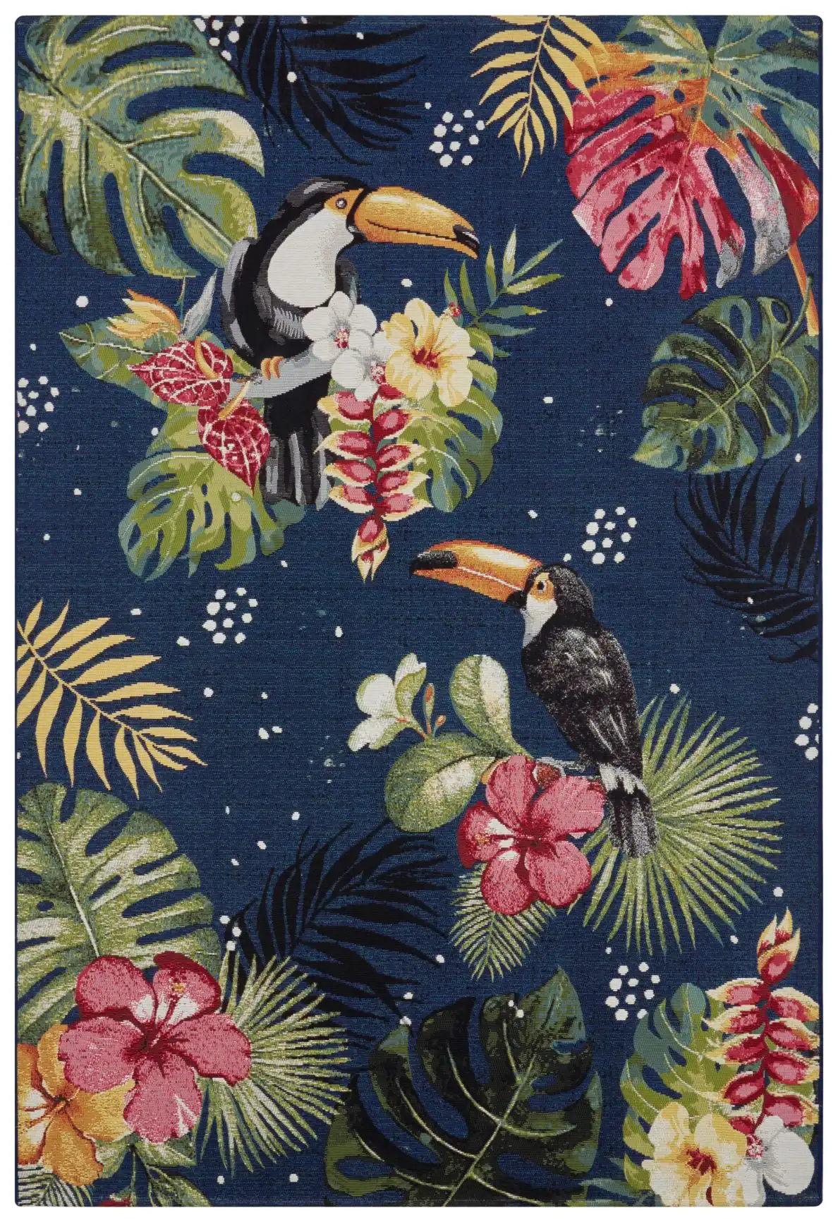 Flair 105609 Tropical Dream Blue Rug - Image 2