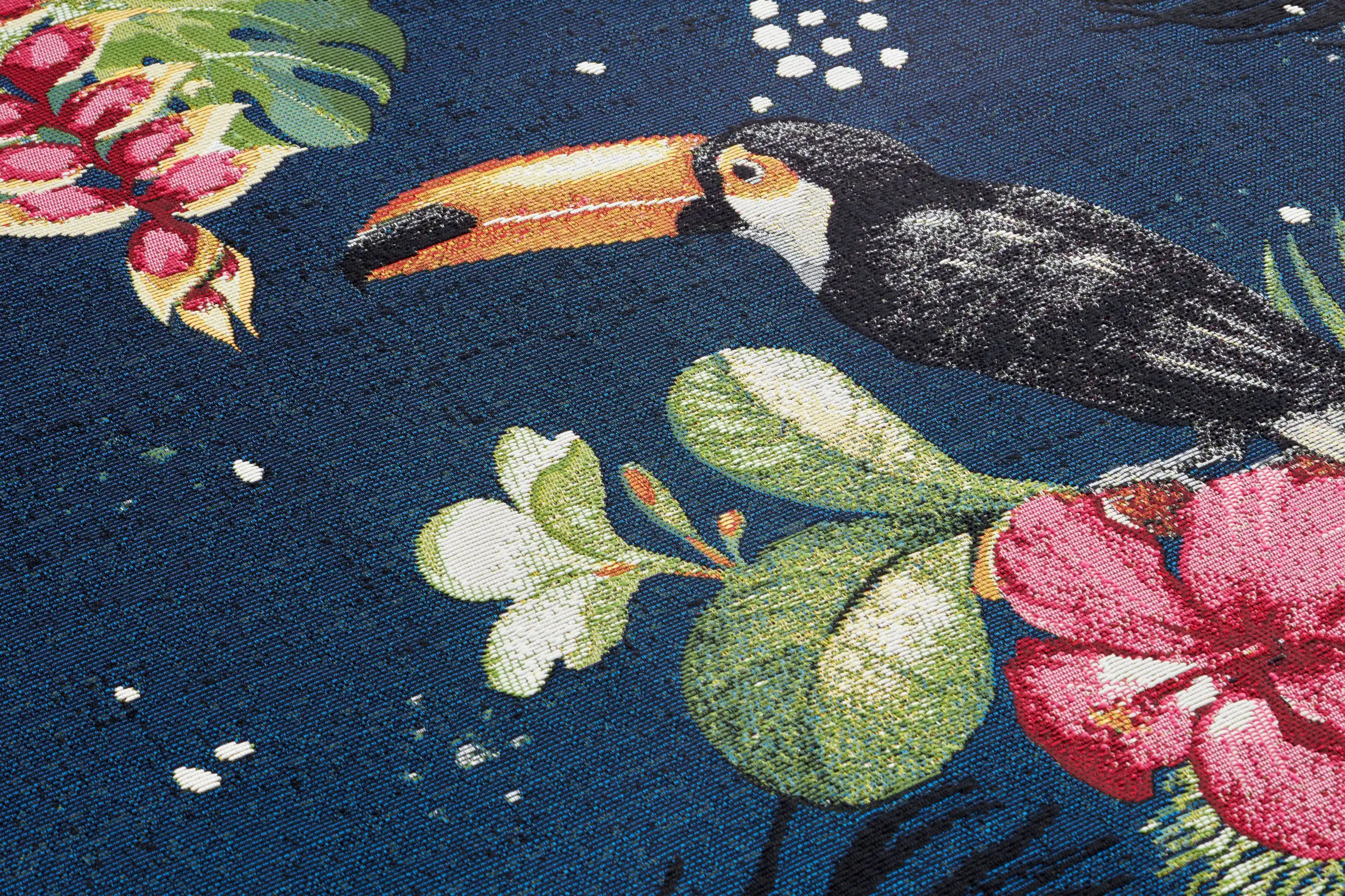 Flair 105609 Tropical Dream Blue Rug - Image 3