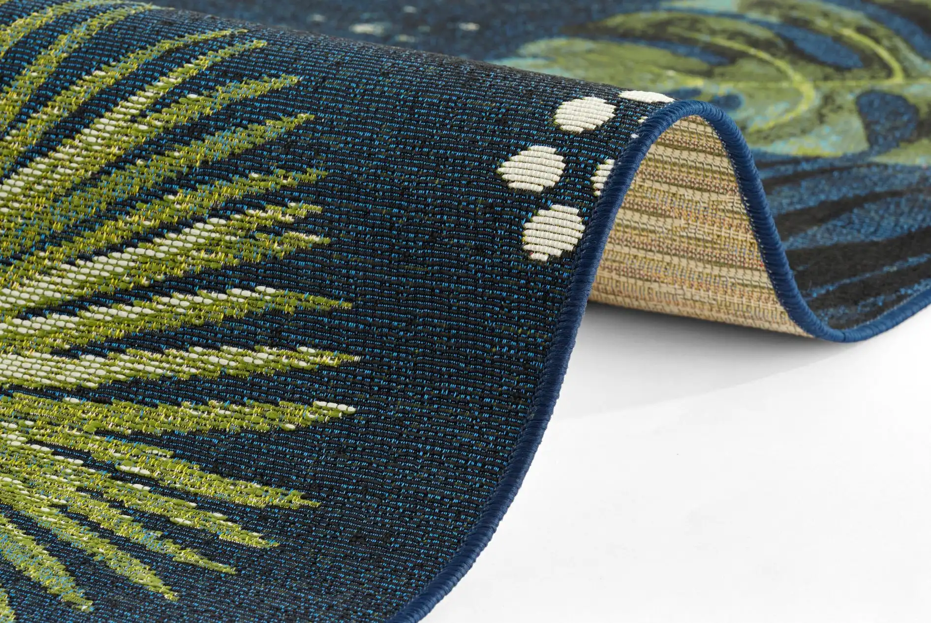 Flair 105609 Tropical Dream Blue Rug - Image 4