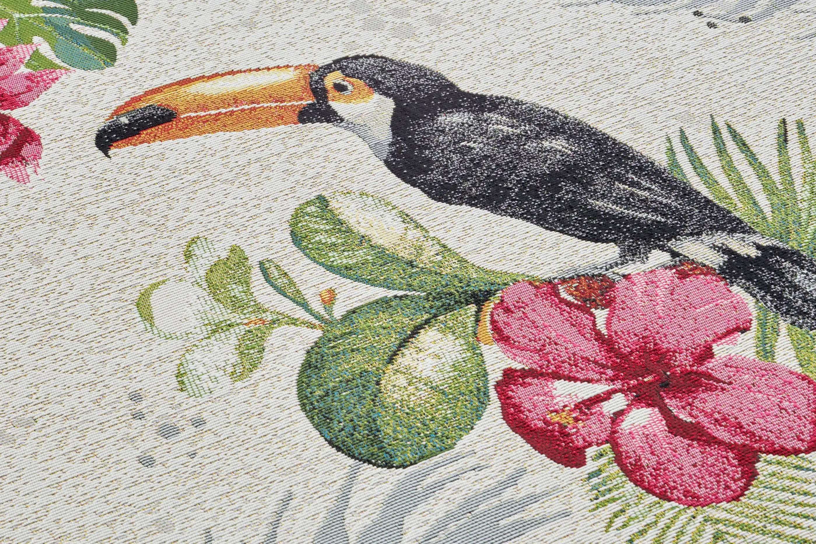 Flair 105608 Tropical Dream Cream Rug - Image 3