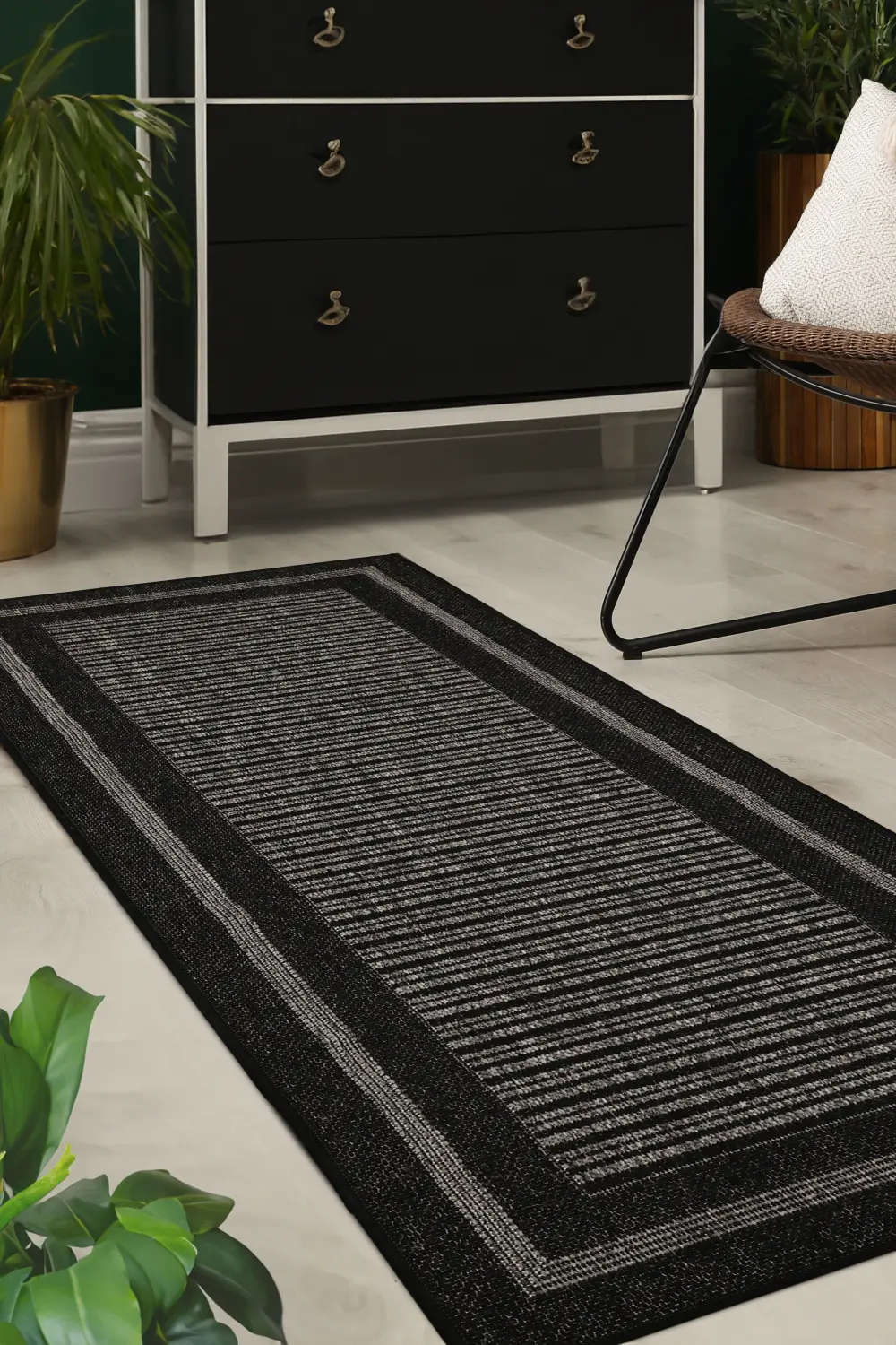 FLATWEAVE GEL Border Black - Image 3