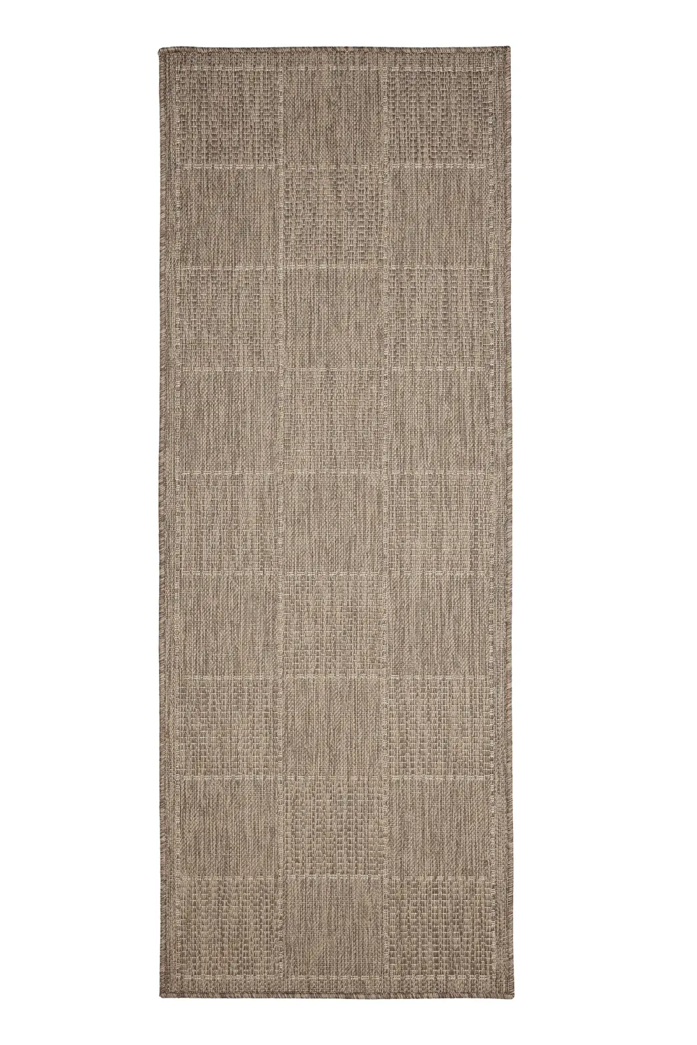 FLATWEAVE GEL Check Latte - Image 4
