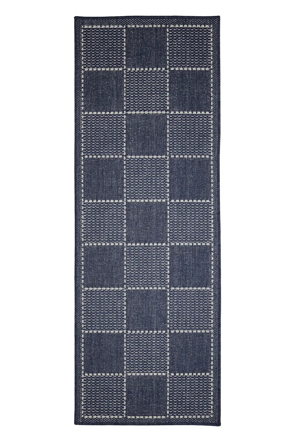 FLATWEAVE GEL Check Navy - Image 6