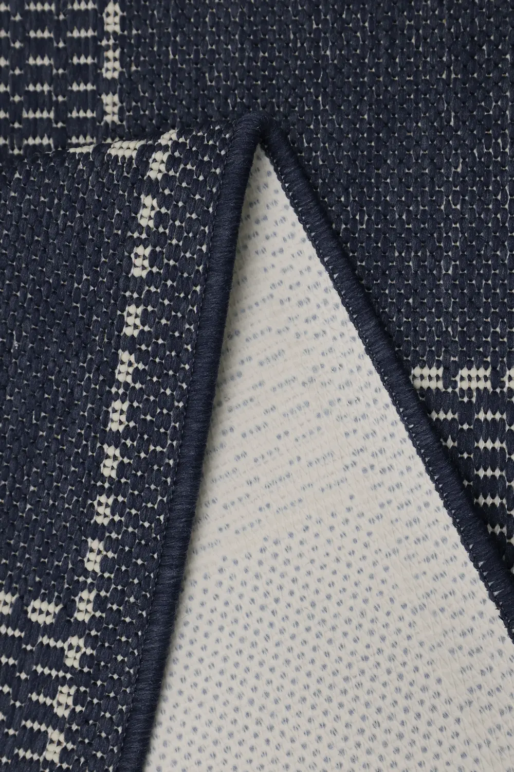 FLATWEAVE GEL Check Navy - Image 8