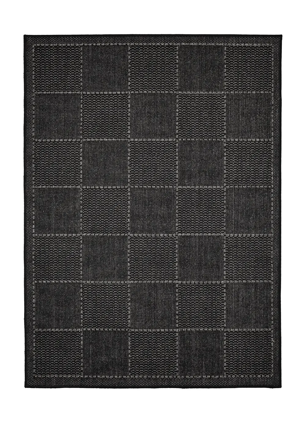 FLATWEAVE GEL Check New Black - Image 4