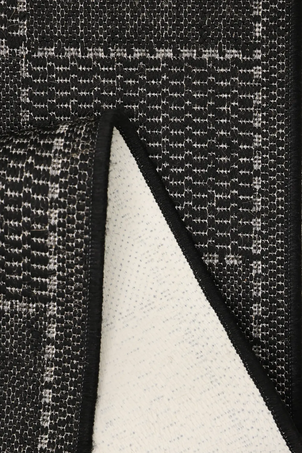 FLATWEAVE GEL Check New Black - Image 8