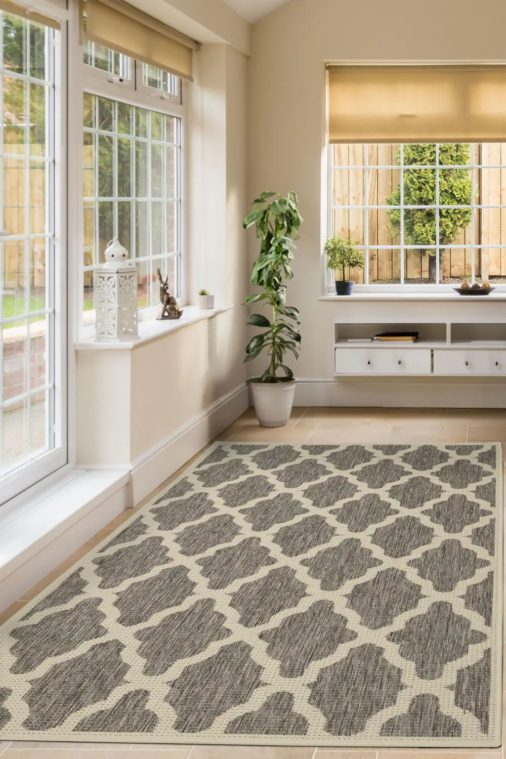 FLATWEAVE GEL l Trellis Steel Grey