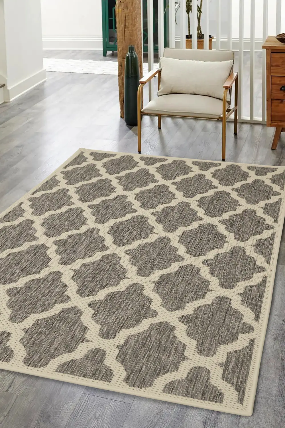 FLATWEAVE GEL l Trellis Steel Grey - Image 2