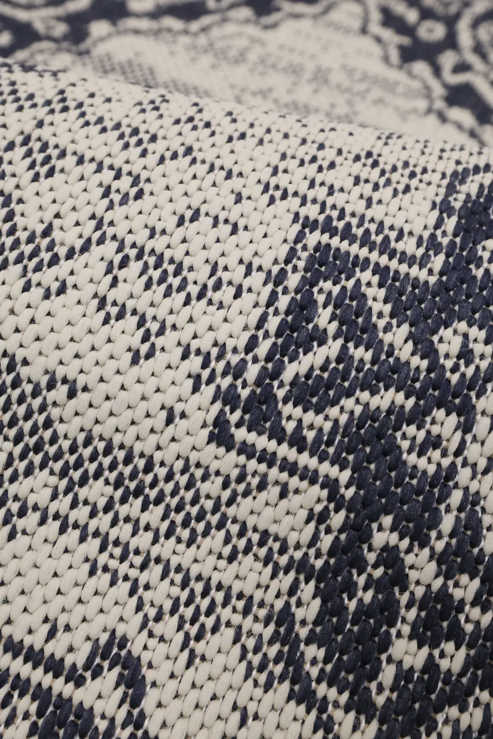 FLATWEAVE GEL Medallion Navy - Image 6