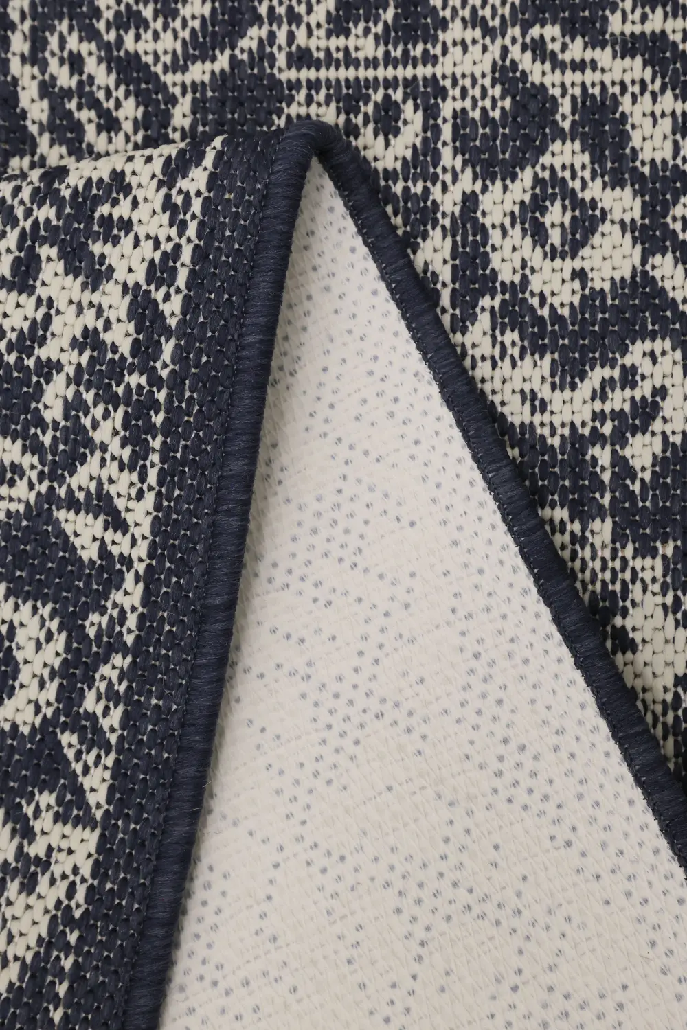 FLATWEAVE GEL Medallion Navy - Image 7