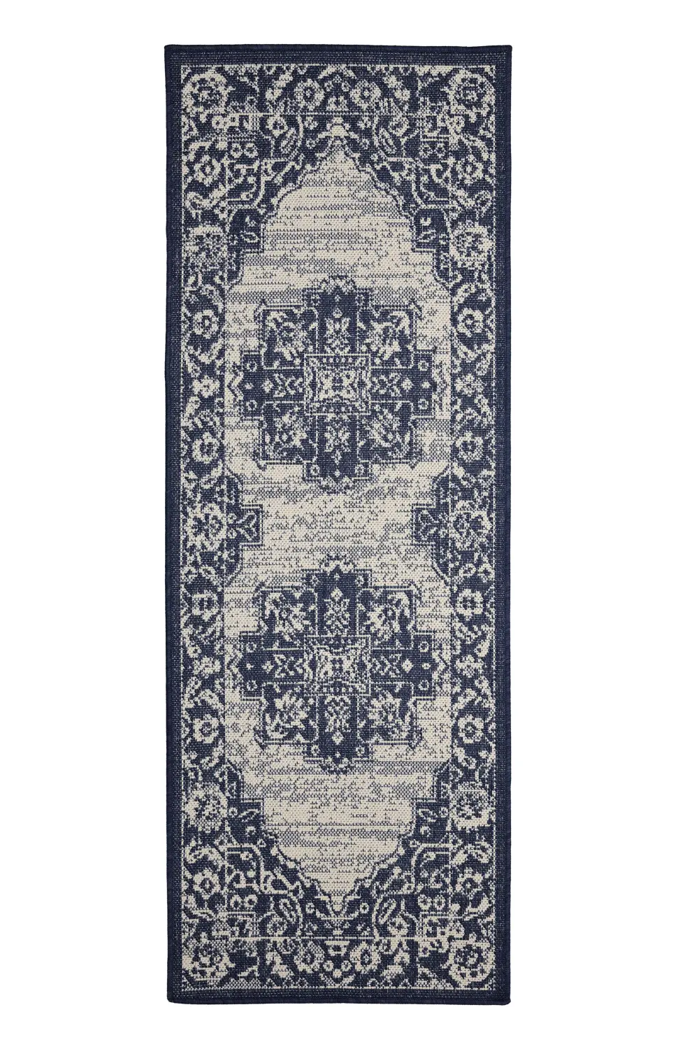 FLATWEAVE GEL Medallion Navy - Image 8